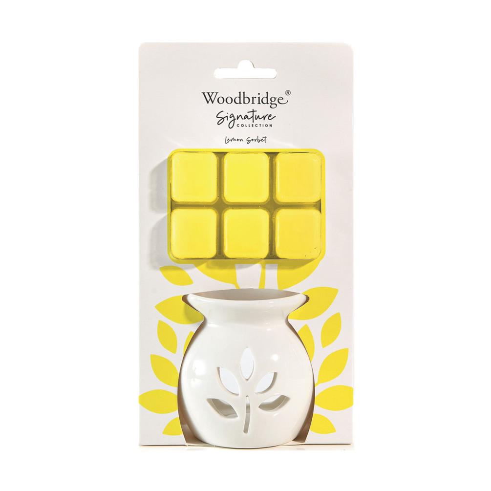 Woodbridge Lemon Sorbet Wax Melt Warmer Gift Set £7.19